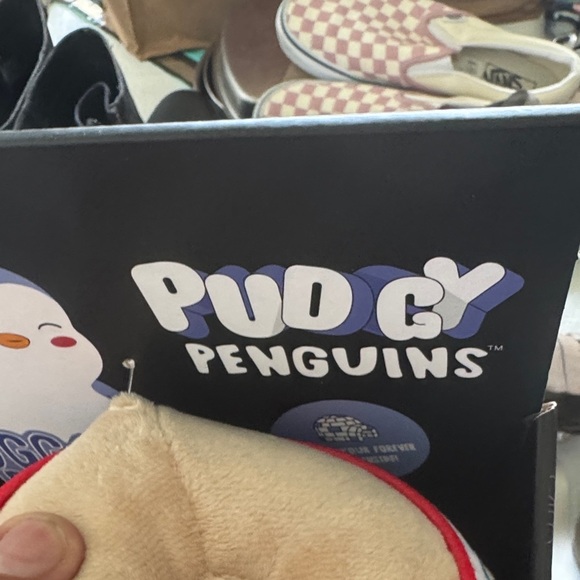 Pudgy Penguins 12-inch White-Brown Huggable Plush with Multicolor Accessories - Picture 2 of 8